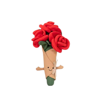 Bouquet de fleurs de dessin animé mignon Kawaii peluche Bouquet Simulation peluche jouet