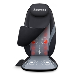 <span class=keywords><strong>Comfier</strong></span> Hot seller Corps <span class=keywords><strong>shiatsu</strong></span> <span class=keywords><strong>siège</strong></span> arrière masseur chaise coussins voiture chauffante coussin de massage électrique - Product Image 4
