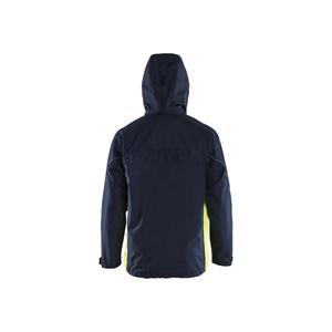 BLAKLADER - 4790197786334XL Veste Shell Bleu marine foncé/Jaune haute visibilité-VESTES DE TRAVAIL EAN 7330509888490 - Product Image 5