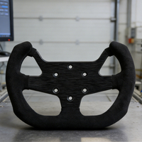 Volant de course universel en cuir microfibre 270 mm pour simulateur de course F1, pour modification automobile