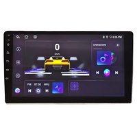 Estéreo Universal para Auto Android de 9/10 Pulgadas - Pantalla Táctil Doble DIN, GPS, WiFi, Apple CarPlay, Reproductor de DVD HD, Cámara de Reversa, Compatible con MP5