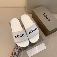 Diapositives de luxe pantoufles unisexe chaussures en gros dames pantoufles haute qualité femmes sandales 2025 nouveau Style hommes marque pantoufles
