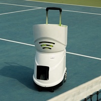 TenniSmash iOS/Android App controlada ABS automático pelota de tenis máquina equipo alimentador entrenador Robot entrenamiento de tenis