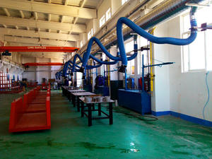 Pabrik grosir ritel baru lengan sedot tudung pengelasan asap knalpot lengan fleksibel knalpot lengan hisap untuk ritel - Product Image 6