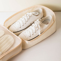Bolsa de Viaje Portátil para Zapatos con Logotipo Personalizado, Impermeable, Organizador de Zapatos Colgante para Equipaje, Bolsa de Almacenamiento con Asa para Maleta, Hotel, Regalo