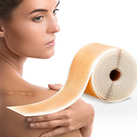 PURVIGOR Rouleau de Bandes en Silicone pour Cicatrices Étanche, Médical, Réparation Cutanée, Gel Retrait des Cicatrices, Feuilles de Silicone pour Cicatrices Kéloïdes