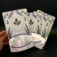 Sachet Doypack Mylar à Fermeture Ziplock Personnalisé avec Impression Numérique par Héliogravure et Fenêtre Transparente pour Emballage Alimentaire