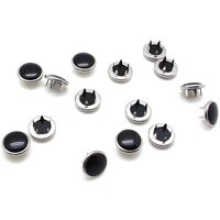 Boutons pression en perles pour vêtements, 50 pièces, boutons à pression, personnalisés