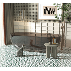 Azulejos de Mosaico Modernos para Metro, 300*<span class=keywords><strong>320</strong></span>*7mm, Azulejos de Parquet Resistentes al Desgaste para Paredes y Pisos, para Interiores, Exteriores, Piscinas y Habitaciones - Product Image 4