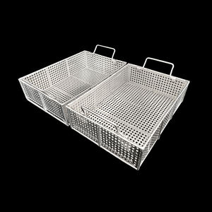 <span class=keywords><strong>Panier</strong></span> égouttoir pour évier avec petits trous de drainage pour filtrer les particules fines - Product Image 3