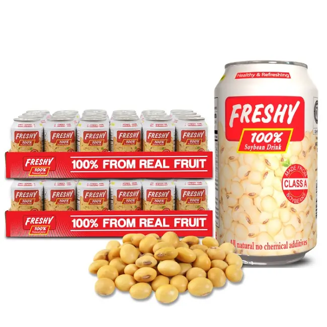 High Quality Healthy Fresh Soybean Juice In Can For Wholesale With Good Prices