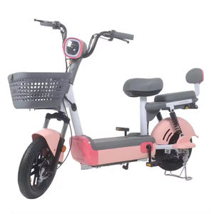 Vélo électrique rose charmant 2026 |   Siège double souple |   Amortisseur arrière |   Scooter Urbain Esthétique pour les Déplacements - Product Image 2