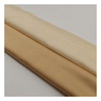 100% Polyester imité soie sergé Satin tissu 50D * 75D mat séchage rapide mèche teint respirant doublure Textiles de maison filles sac