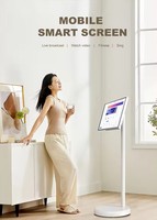 Écran rotatif intelligent 32 pouces LCD tactile Incell VANPLEX, téléviseur sur pied mobile Android 13 avec fonction de localisation et d'utilisation éducative