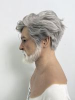 Masque en silicone réaliste de haute qualité pour homme, tête entière, pour fête costumée, Halloween et autres festivals