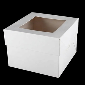 Boîtes à gâteaux blanches pour invités avec boîtes à gâteaux de mariage de 4, 6, 8 et 10 pouces pour les fêtes - Product Image 6