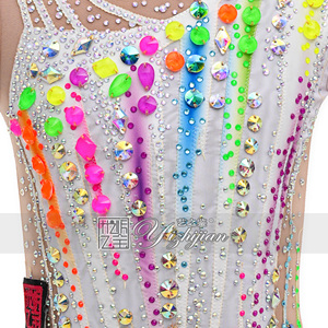 YIZHIJIAN Gymnastique Artistique Uniforme Fitness Compétition Patinage Artistique Art Examen Cheerleading Professionnel Formation Jupe - Product Image 6
