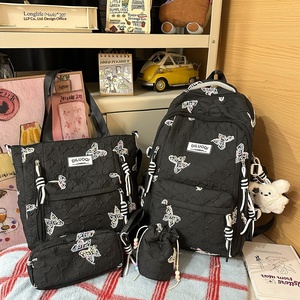Nouveau sac à dos pour filles de style coréen, grande capacité, imperméable, résistant à l'usure, en nylon, pour collégiennes et lycéennes - Product Image 4