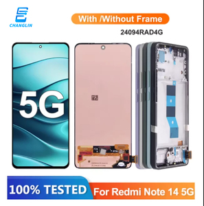 Luodi อะไหล่หน้า<span class=keywords><strong>จอ</strong></span>สัมผัส LCD สำหรับ redmi Note 14 5G poco <span class=keywords><strong>F7</strong></span>รับประกัน1ปีความละเอียดสูงป้องกันการตกและป้องกันรอยขีดข่วน - Product Image 2