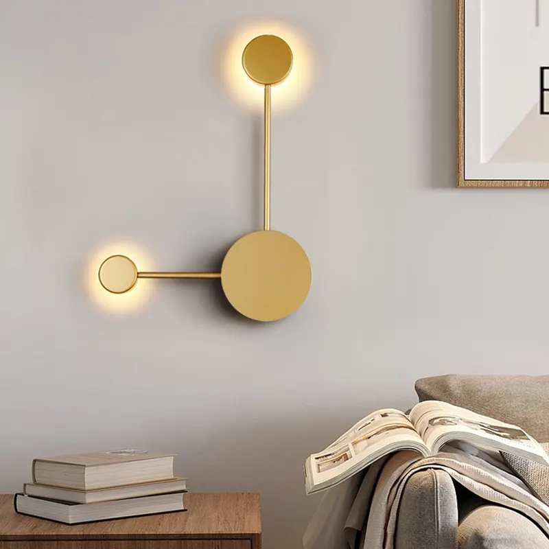 Nordic Living Room Bedroom Wall Lamp Simple Modern Creative Design Decorative Bedside Lamp