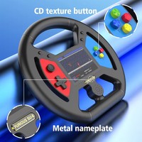 2024 nouveau volant lecteur de jeu portable écran couleur affichage Portable lecteur de jeu Mini Console vidéo pour enfants cadeau