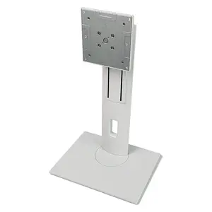 Fabriek Witte Medische Grote Dragende Lcd Monitor Lifting En Roterende Base 21.5-27 Inch Monitor Stand
