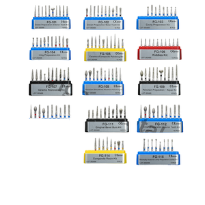 Dental Turbine High Speed Handpiece Bur Diamond Drills <b>Kit</b> for <b>Polishing</b> Teeth - Product Image 1