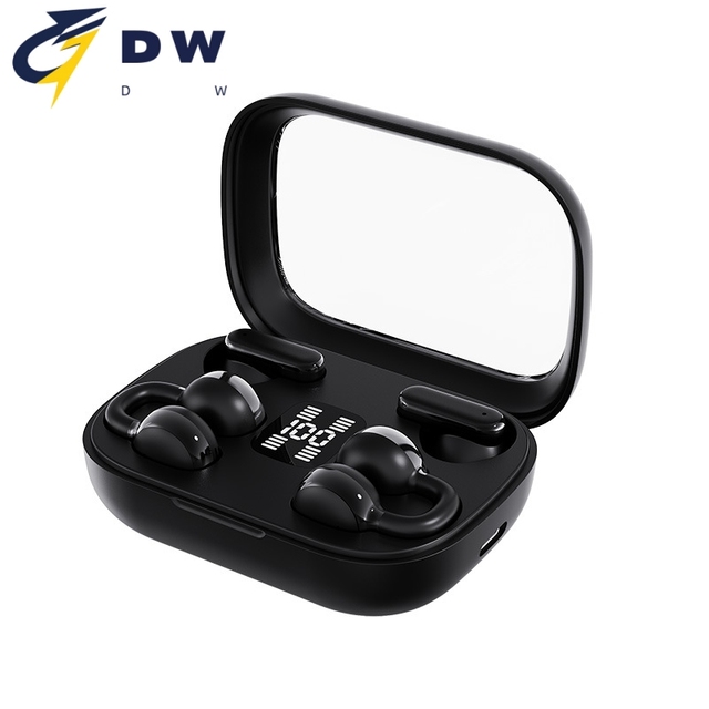 2026 Couple Headphones Q10 Ear Clip In-ear Earbuds Gaming Dual Audifonos Two Pairs Double Tws Digital Display Wireless Earphones