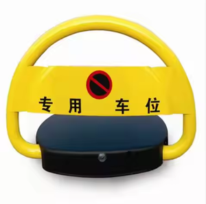 Precio de fábrica Seguridad del vehículo 180 grados <span class=keywords><strong>Solar</strong></span> anticolisión Control Bluetooth Smart Car Parking Barrier Blocker Bloqueo de estacionamiento - Product Image 1