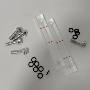 Repuestos para Compresores de Aire, Visor de Nivel de Aceite YJ-180, Kit de Tornillo Metálico y Junta Tórica - Product Image 3