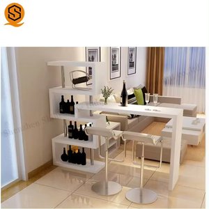 2024 mới phổ biến nóng bán nhà Thanh bảng thanh đồ nội thất quầy <span class=keywords><strong>bar</strong></span> bàn rượu vang giá - Product Image 2