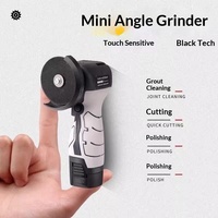 Mini-meuleuse d'angle rechargeable à batterie lithium, petite meuleuse électrique, polisseuse portative à moteur brossé, garantie 1 an