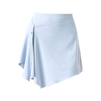 Short de yoga pour femme en nylon fin, anti-reflet, détachable, tricoté et perlé, pour le sport, le fitness et le badminton, ensemble deux pièces d'été