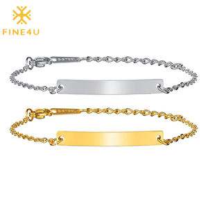 Braccialetto Personalizzato in Acciaio Inox con Incisione Laser per Bambini e Bambine, Gioielli Fai-da-Te alla Moda - Product Image 2