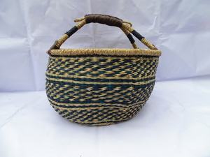 Seagrass <b>Storage</b> <b>Basket</b> Wholesale Willow Bolga <b>Basket</b> Natural Multifunction Sea Grass Straw <b>Wicker</b> Woven <b>Basket</b> - Product Image 3