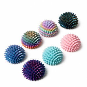 Nouveau produit transfrontalier : Jouet anti-stress amusant et portable en forme de hérisson imprimé en 3D, mini gyroscope à doigts en plastique - Product Image 6