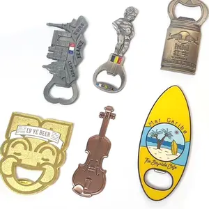 Factory Price Custom Design Beach Metal Zinc Alloy Tourist Souvenir Soft Enamel Fridge Magnet For Souvenir