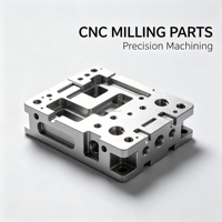 Composants mécaniques de précision en acier inoxydable usinés sur commande par CNC avec services d'usinage