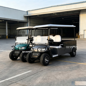 Voiturette de golf électrique robuste 4 places, fabrication soignée, longue durée de vie, ODM disponible pour le tourisme panoramique et les installations de golf - Product Image 1