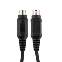 Cable de Desbloqueo de Llaves CGDI K2, Conector Macho MINI DIN 6P de Doble Cabeza, 18 cm de Longitud para Programación de Llaves