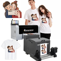 Imprimante DTF A3 2025 I3200 XP600 avec têtes d'impression pour impression directe sur film, idéale pour l'impression de t-shirts