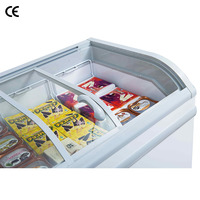 Congélateur commercial à double porte, refroidisseur de restaurant, ventilateur de refroidissement, refroidisseur de boissons, équipement de réfrigération