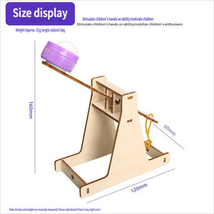 Kit Científico de Trabucador de Madera DIY, Modelo de Arma de Asedio Antigua, Juguete Educativo para Niños, Proyecto Escolar, Venta al por Mayor - Product Image 2