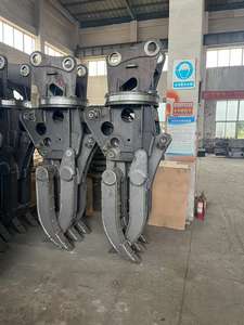 China Excavadora giratoria de 360 grados <span class=keywords><strong>Log</strong></span> hidráulico Grapple Stone <span class=keywords><strong>Grab</strong></span> - Product Image 6