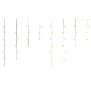 Catena di luci LED con batteria 3AA, colore bianco freddo, lunghezza 5m e altezza 0,6m, ideale per decorazione e ambientazione. - Product Image 2