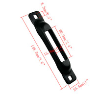 Kit d'ancrage à fente unique E-Track, accessoires E Track, point d'ancrage à anneau en O |   Accessoires pour rail en E en acier, joint torique pour remorque/fourgonnette