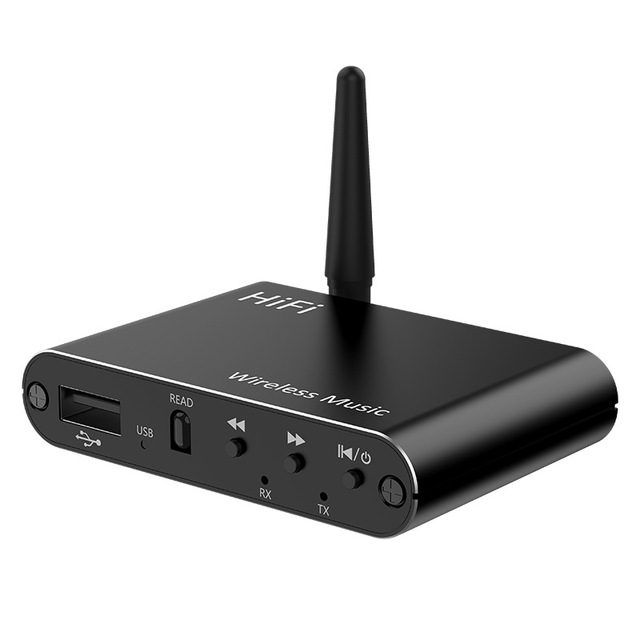 Bluetooth 5.4 3-in-1 Receiver/Transmitter HIFI-Grade Audio Amplifier & Bluetooth Audio Adapter with 35mm Jack USB Model BT100