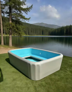 Piscine <span class=keywords><strong>gonflable</strong></span> à <span class=keywords><strong>prix</strong></span> d'usine pour l'été, <span class=keywords><strong>spa</strong></span> extérieur de loisirs avec sièges confortables, piscine <span class=keywords><strong>spa</strong></span> <span class=keywords><strong>gonflable</strong></span> Drop-Stitch avec siège - Product Image 5
