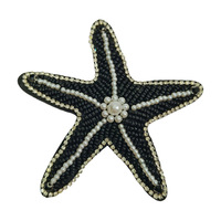 Patch brodé en perles et sequins en forme de palmier, personnalisé, thermocollant, fait main, pour vestes, vêtements et chapeaux DIY