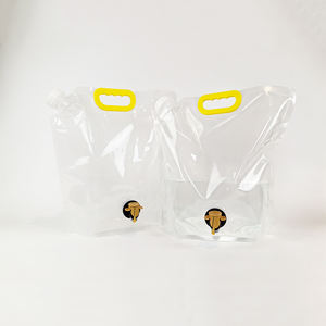 ถุงน้ำดื่มพลาสติกสำหรับใส่อาหาร/น้ำ/น้ำผลไม้/น้ำมัน/ข้าวแบบยืนได้2L/2.5L/5L/10L - Product Image 4